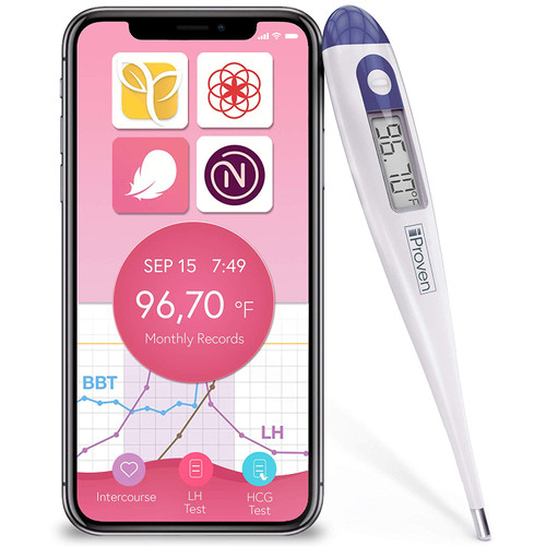 Basal Body Thermometer Ovulation Predictor Bbt For Fertility Tracking Works With Every 7234