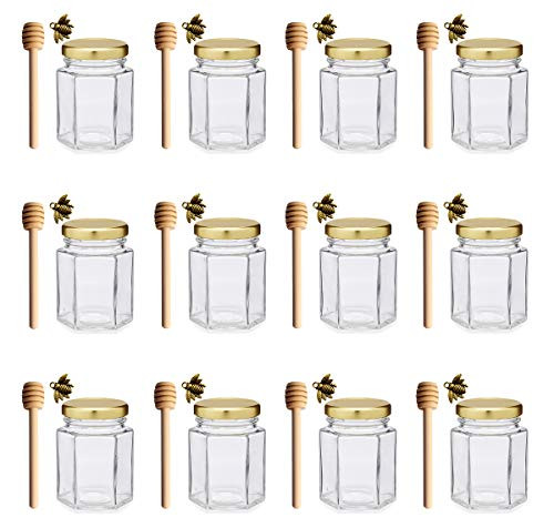 Mini Glass Jar  Acopa 4 oz. Round Glass Sauce Cup - 12/Case