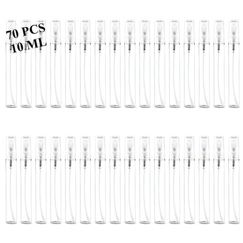 Bulk Essential Oils 100pcs Perfume Samples Mini Bottles Empty Glass Bottle Spray Refillable Fragrance Perfume Scent Sample Bottle for Travel Party