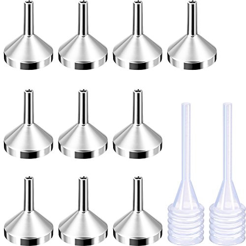 Delove Stainless Steel Funnel for Filling Bottles - Small Funnels for  Kitchen Use,Great for Liquids,Essentail