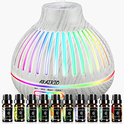 Humidifier Diffusers with Essential Oils Set,Cool Mist Diffuser for