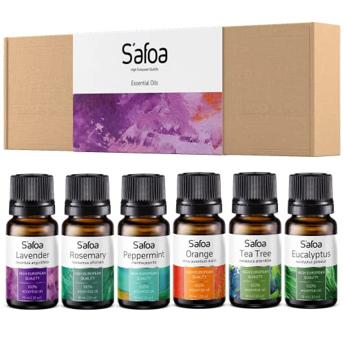 Essential Oils for Diffusers for Home - Set of 6 - Tea Tree
