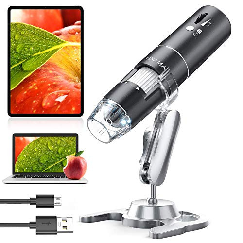 Wireless Digital Microscope, YINAMA 50X-1000X Magnification