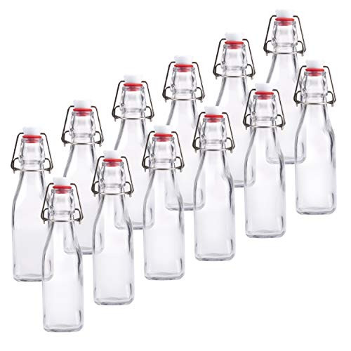 Ilyapa 12 Ounce Amber Old Fashioned Flip Top Glass Beer Bottles for Home  Brewing - Set of 12 Swing T…See more Ilyapa 12 Ounce Amber Old Fashioned  Flip