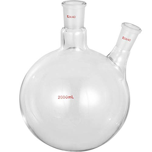 BulK Round Bottom, Boiling Flasks, Borosilicate Glass, Ground Joints,  100mL, case/24