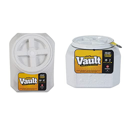 Gamma2 Vittles Vault Outback Airtight Pet Food Container, 60 Pounds