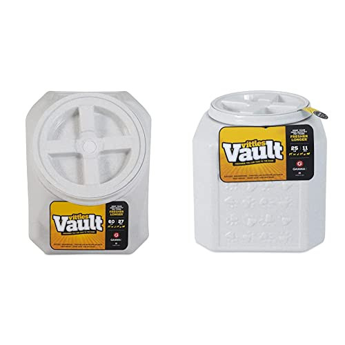 Gamma2 Vittles Vault Outback Airtight Pet Food Container, 60 Pounds