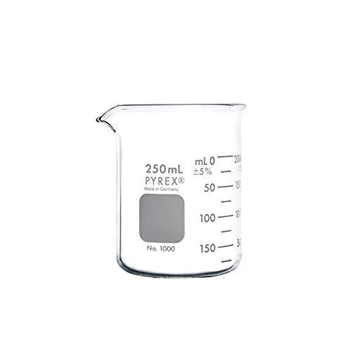PYREX Griffin Borosilicate Glass Beaker Low Form Graduated Measuring