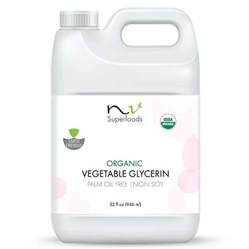 Vegetable Glycerin, 100% Certified Organic-5 Gallon/640 fl oz