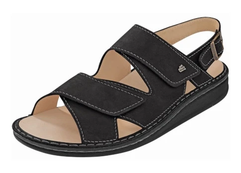 NEW FINN COMFORT men\'s toro-s sandal in schwarz/black cherokee Autogenerated_9200e74f185f4c80  main image 4