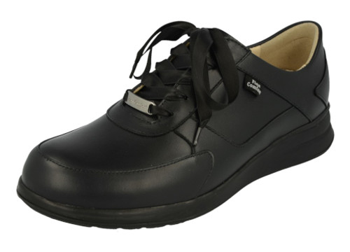 Corato Schwarz Nappaseda FinnMellow® supportive shoe comfortable sneaker