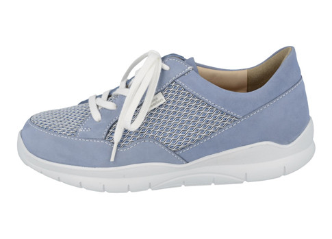 Milford light blue women's comfortable sneaker supportive footwear