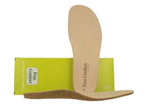 Finn Comfort men's FinnPlus replacement cork footbed, non-perforated (SKU 19556)