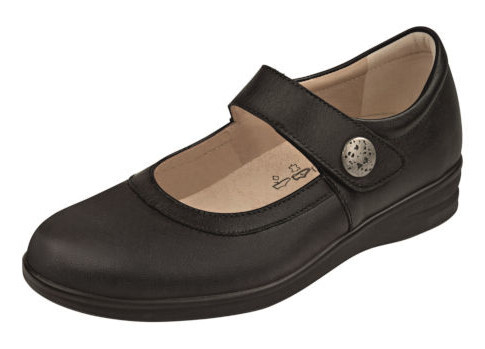 Finn Comfort Brown Leather Slip-On Mary Jane Loafers FINN COMFORT Stanford Mary Jane Brown Leather Clogs Mules  main image 4
