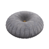 Round Blue Cushion