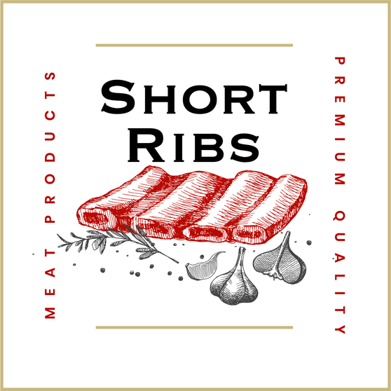 Chuck Short Ribs , Back Ribs, Tablitas, Flaken Style, Korean Style