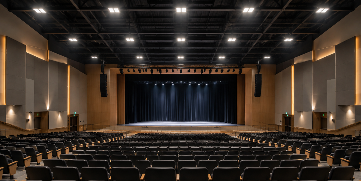 202. A Complete Guide to Auditorium Lighting: Top LED Fixtures & Best Practices