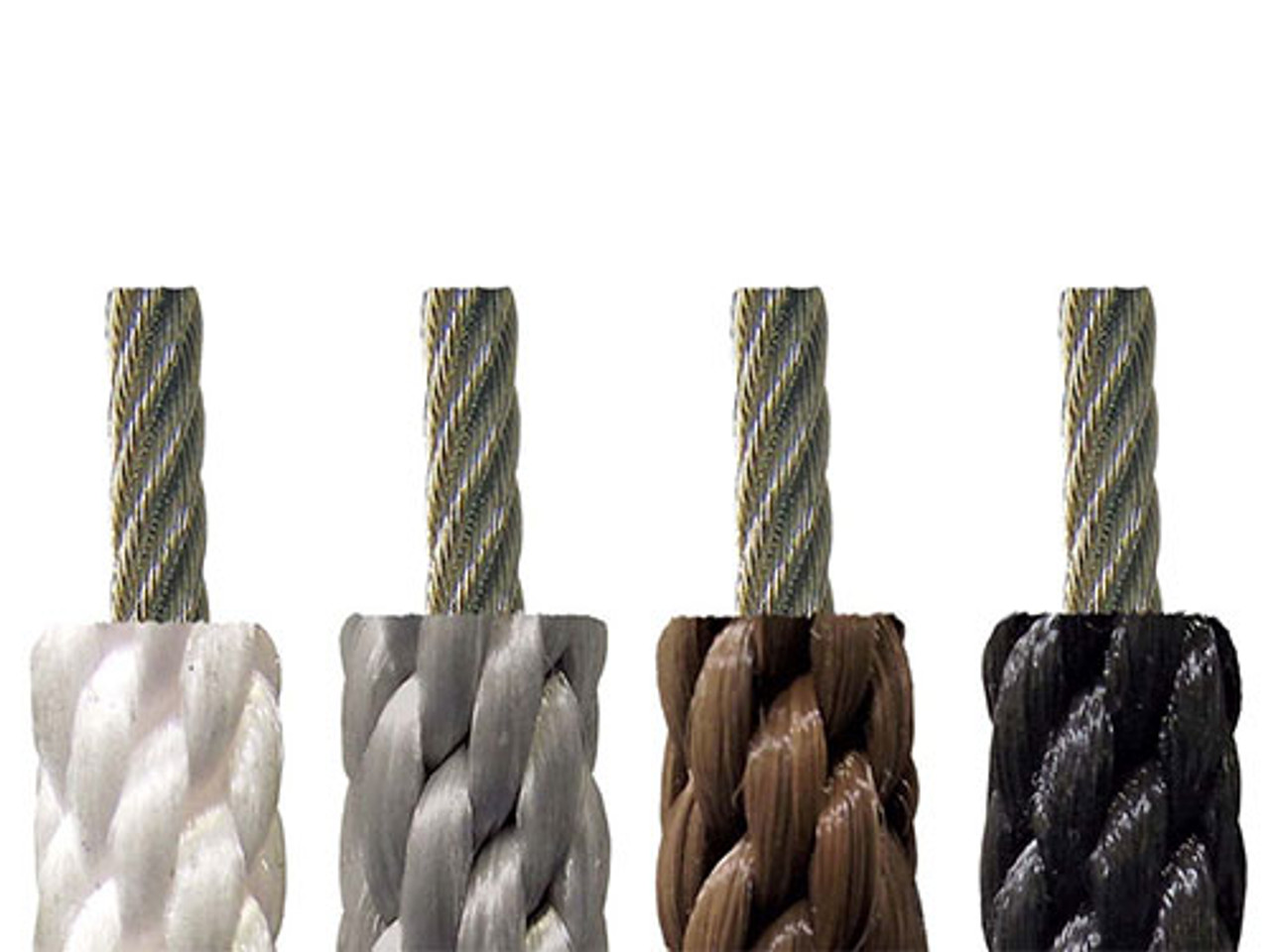 Amgate Wire Center Flagpole Rope 5/16 x 100 feet - Braided Polyester Line  with Steel Center Marine Grade Flag Pole Halyard Rope