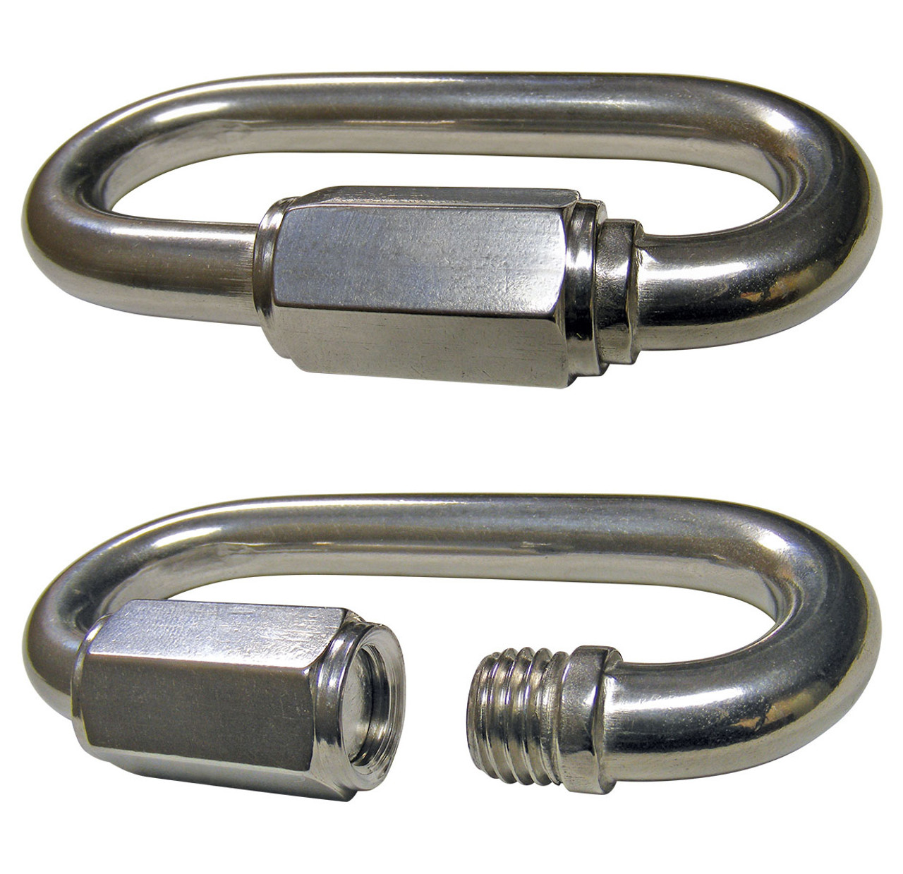 U.S. Made Stainless Steel Quick Link / Carabiner by American Flags Express