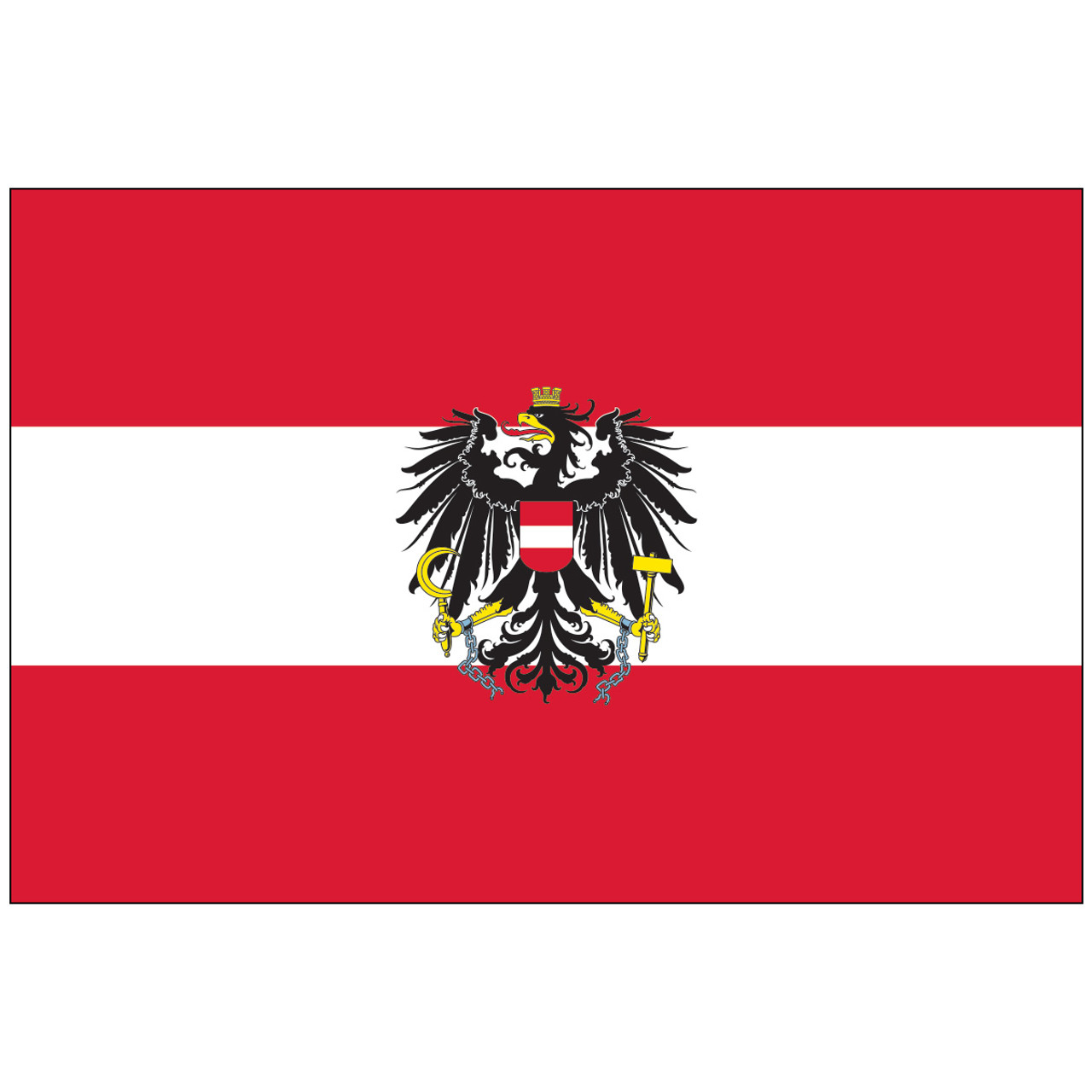 Austria w/Eagle Flag