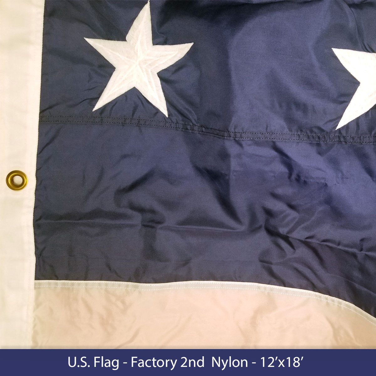 Factory 2nd - American Flag - 12'x18' - GENTLY USED