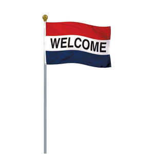 12' Lawn-Mate 1-3/8" Aluminum Flagpole