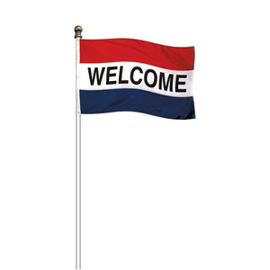 Flag Not Included - Tangle Free Rotating Aluminum Flagpole