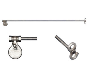 Commercial Non-Tangle Rod for Outrigger Flagpoles