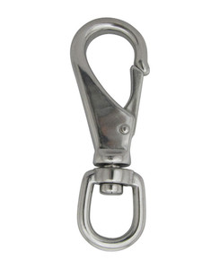 Stainless Steel Swivel Snap w/ Large Eye Opening Stainless Steel Swivel Snap w/ Large Eye Opening