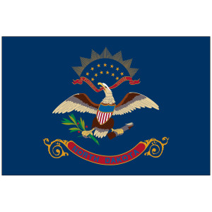 North Dakota Indoor / Parade Flag North Dakota Indoor / Parade Flag