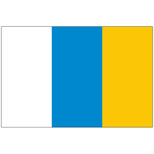 Canary Islands Flag Canary Islands Flag