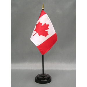 Canada 4x6 E-Gloss Mounted Flag Canada 4x6 E-Gloss Mounted Flag