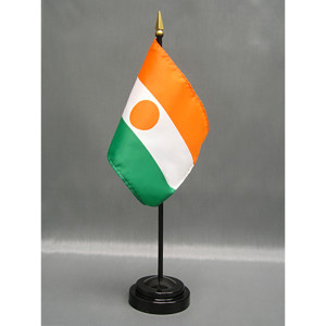 Niger 4x6 E-Gloss Mounted Flag Niger 4x6 E-Gloss Mounted Flag