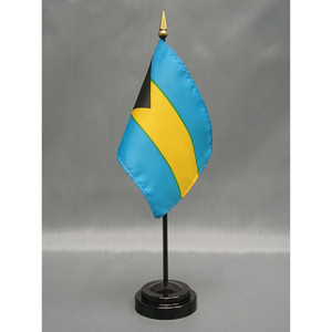 Bahamas 4x6 E-Gloss Mounted Flag Bahamas 4x6 E-Gloss Mounted Flag
