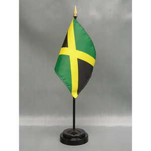 Jamaica 4x6 E-Gloss Mounted Flag Jamaica 4x6 E-Gloss Mounted Flag