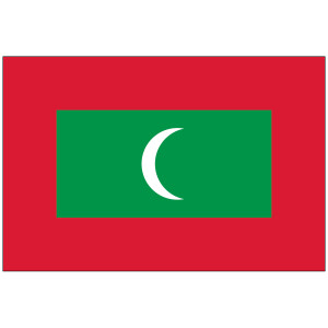 Maldives Flag Maldives Flag
