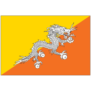Bhutan Flag Bhutan Flag