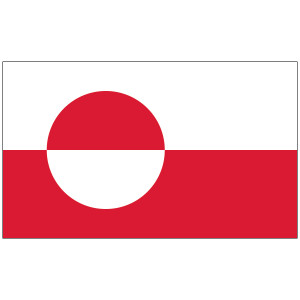 Greenland Flag Greenland Flag