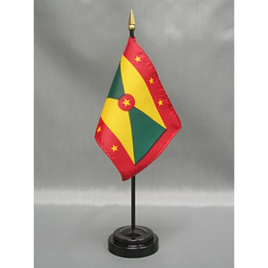 Grenada 4x6 E-Gloss Mounted Flag Grenada 4x6 E-Gloss Mounted Flag