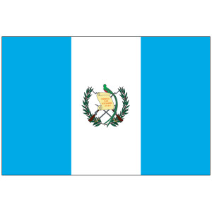 Guatemala w/Seal Flag Guatemala w/Seal Flag