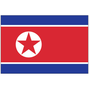 North Korea Flag North Korea Flag