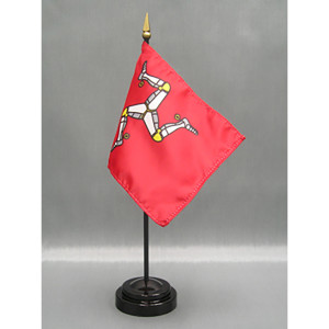 Isle of Man 4x6 E-Gloss Mounted Flag Isle of Man 4x6 E-Gloss Mounted Flag