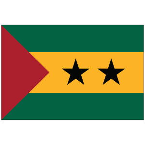 Sao Tome & Principe Flag Sao Tome & Principe Flag