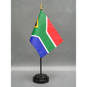 South Africa 4x6 E-Gloss Mounted Flag South Africa 4x6 E-Gloss Mounted Flag