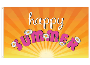 3' x 5' Happy Summer Flag