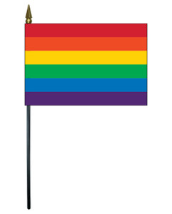 Gay Pride / Rainbow Stick Flags Gay Pride / Rainbow Stick Flags