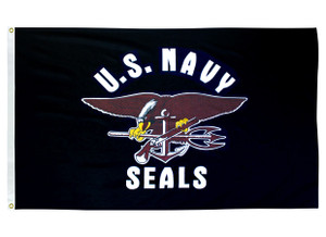 3' x 5' U.S. Navy Seals Flag