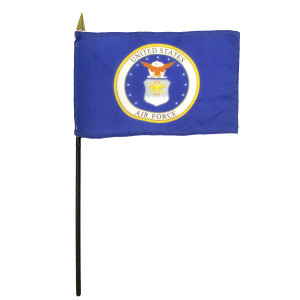 4"x6" U.S. Air Force Flag on a Stick 4"x6" U.S. Air Force Flag on a Stick