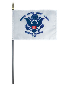 U.S. Coast Guard Flag on a Stick U.S. Coast Guard Flag on a Stick