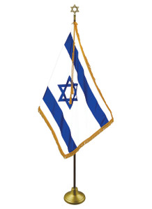 Israel Indoor/Parade Flags with Pole Hem